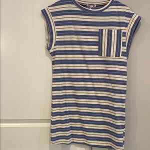 Sundry Blue and White Striped Dress